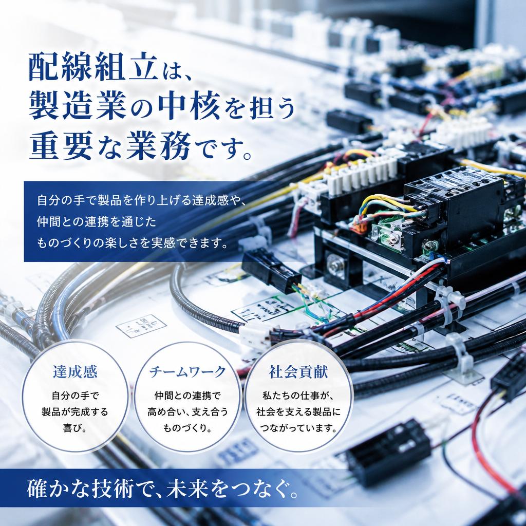 配線組立の魅力を体験しよう