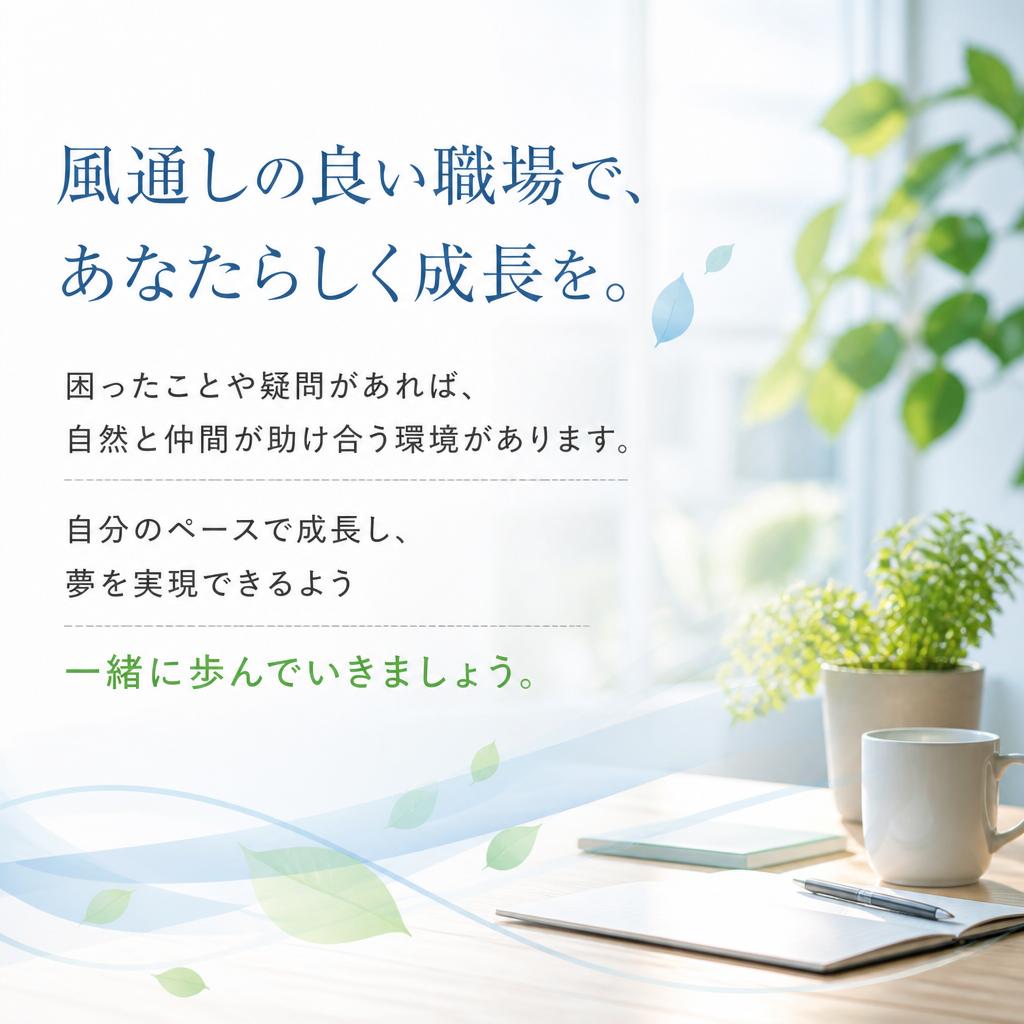 個々の成長を支える職場文化