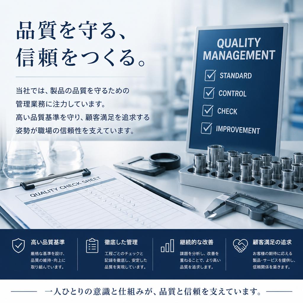 品質管理の重要性
