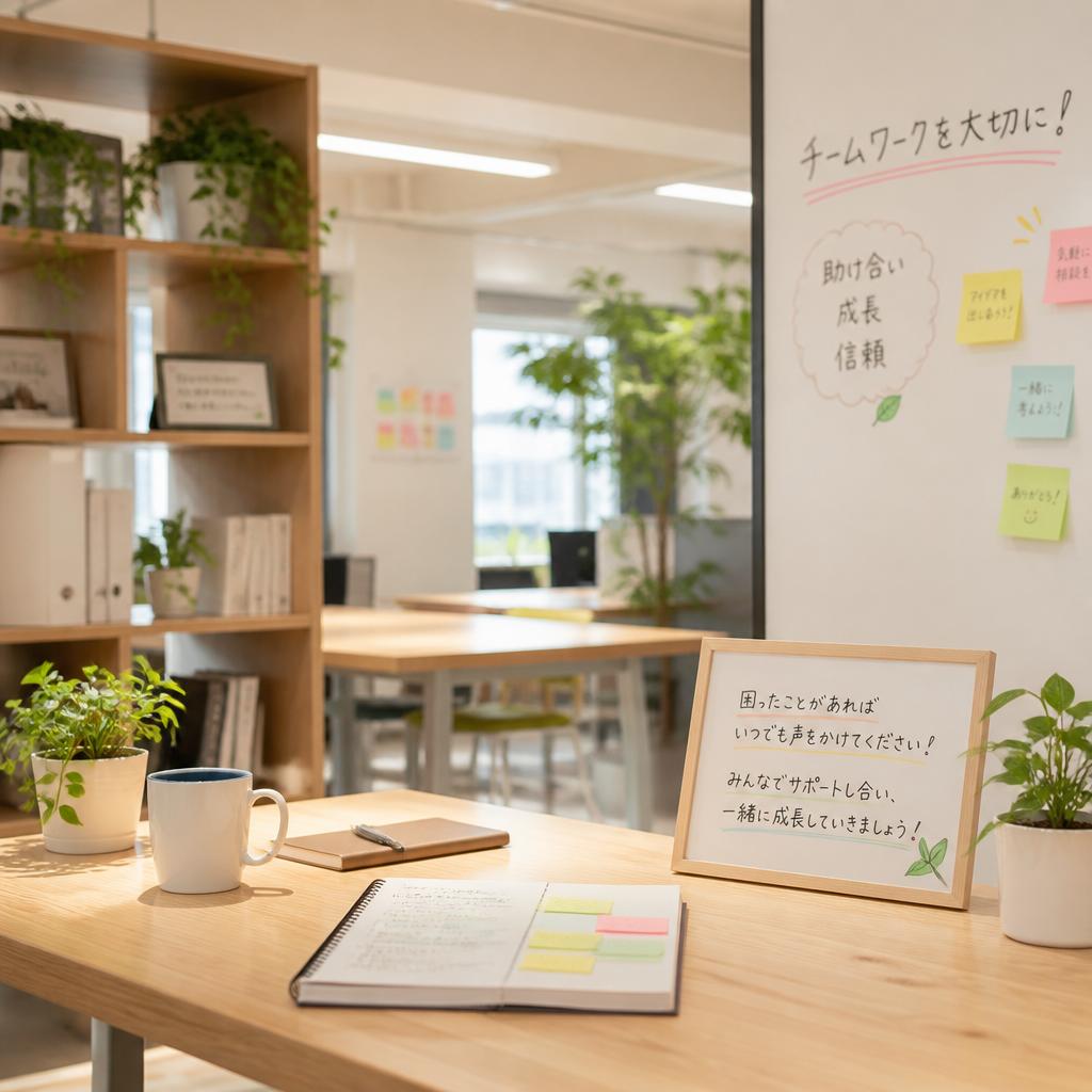 仲間と共に成長する風通しの良い職場