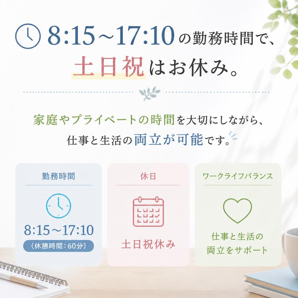 充実したプライベートを実現