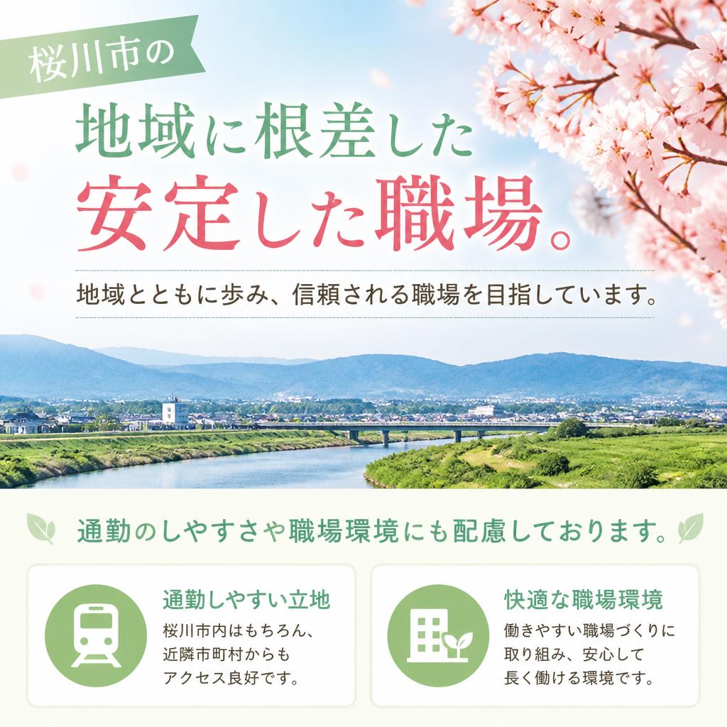 桜川市での求人情報