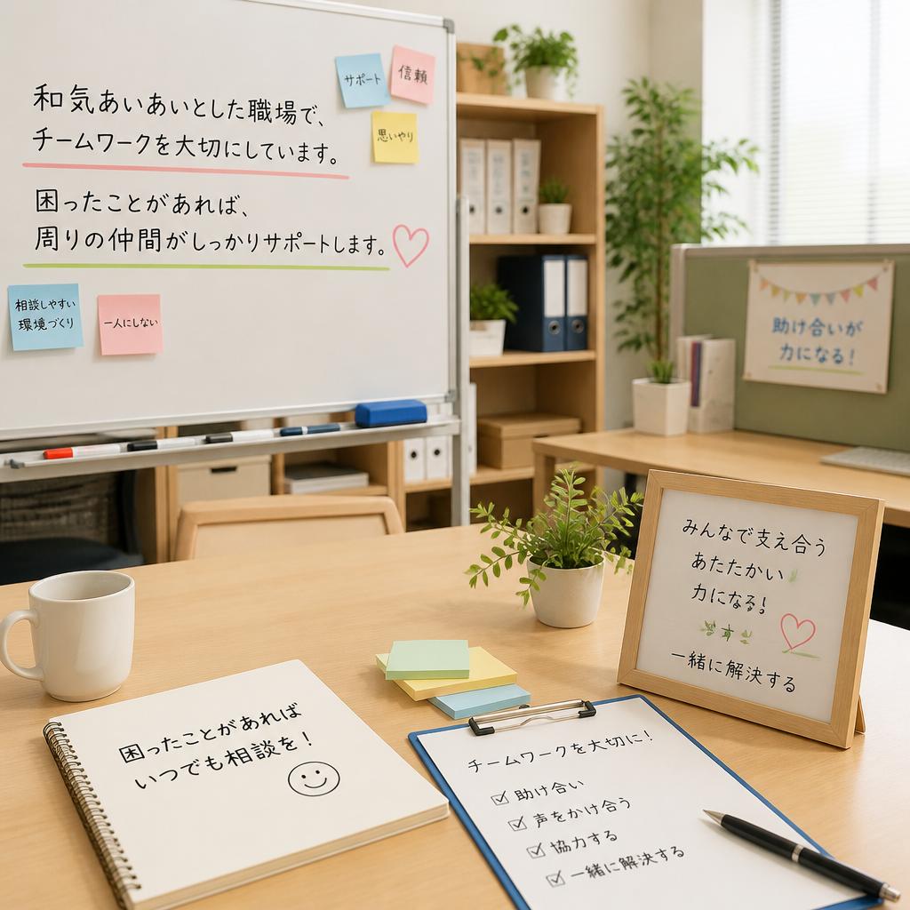 職場の雰囲気