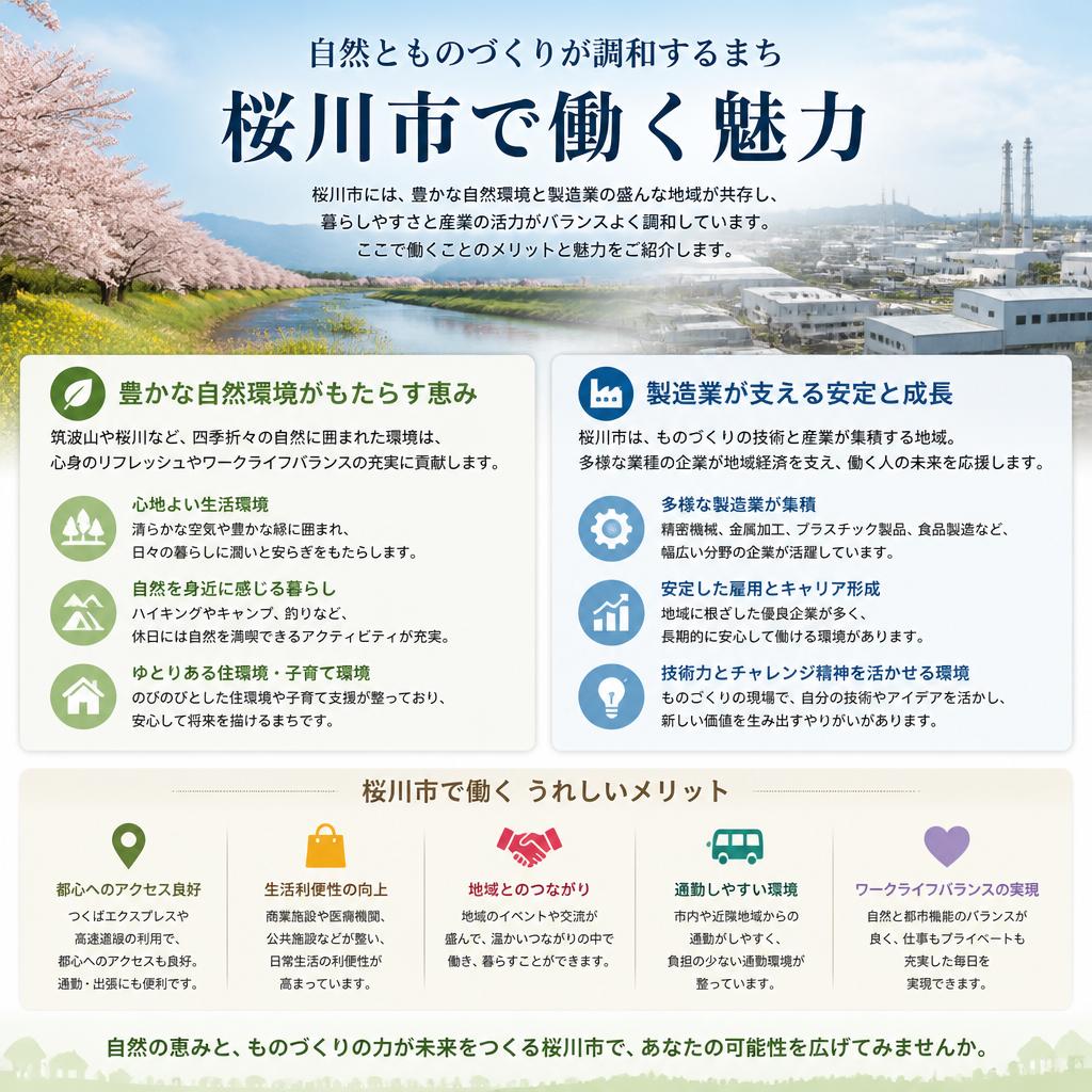 なぜ桜川市を選ぶのか？
