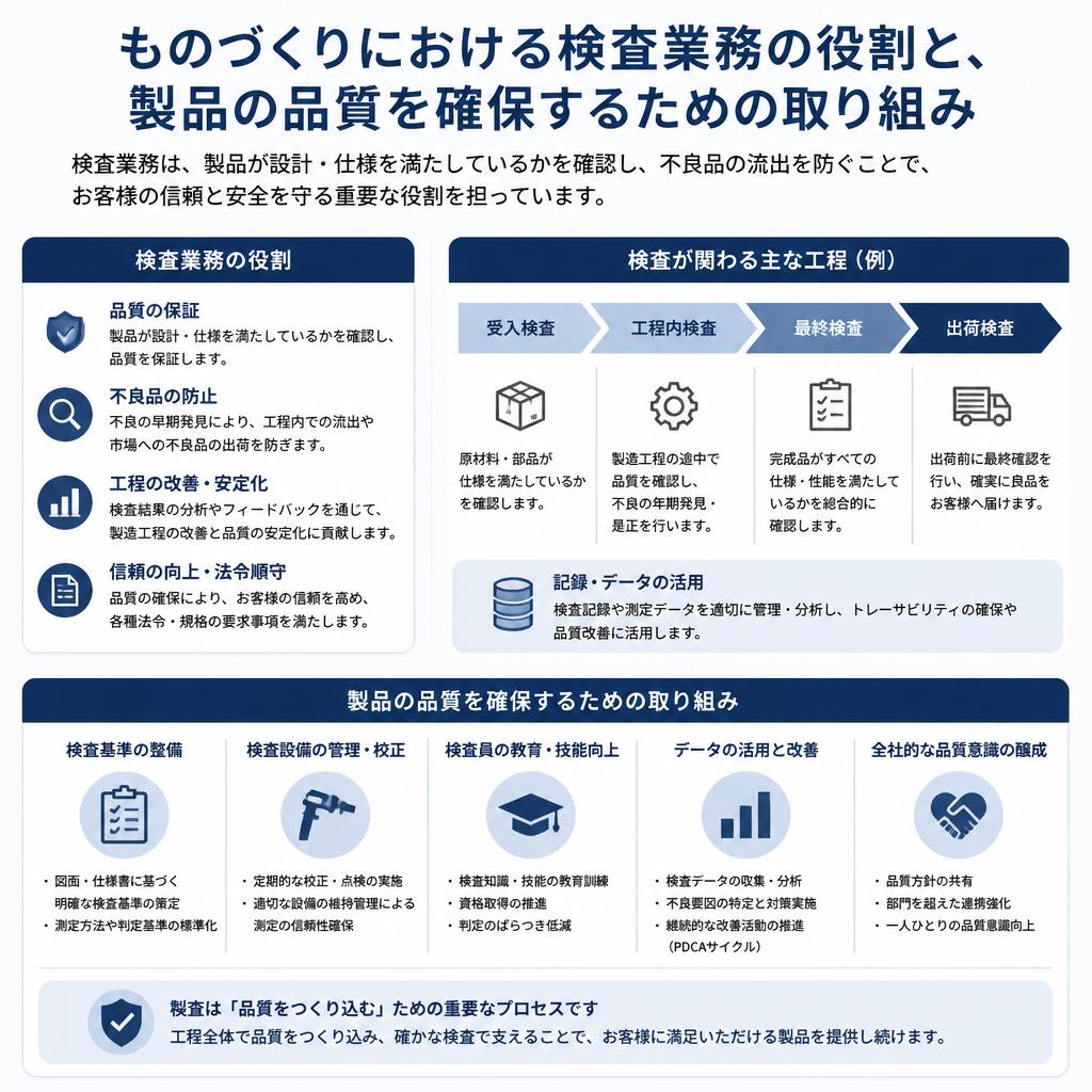 検査業務の重要性