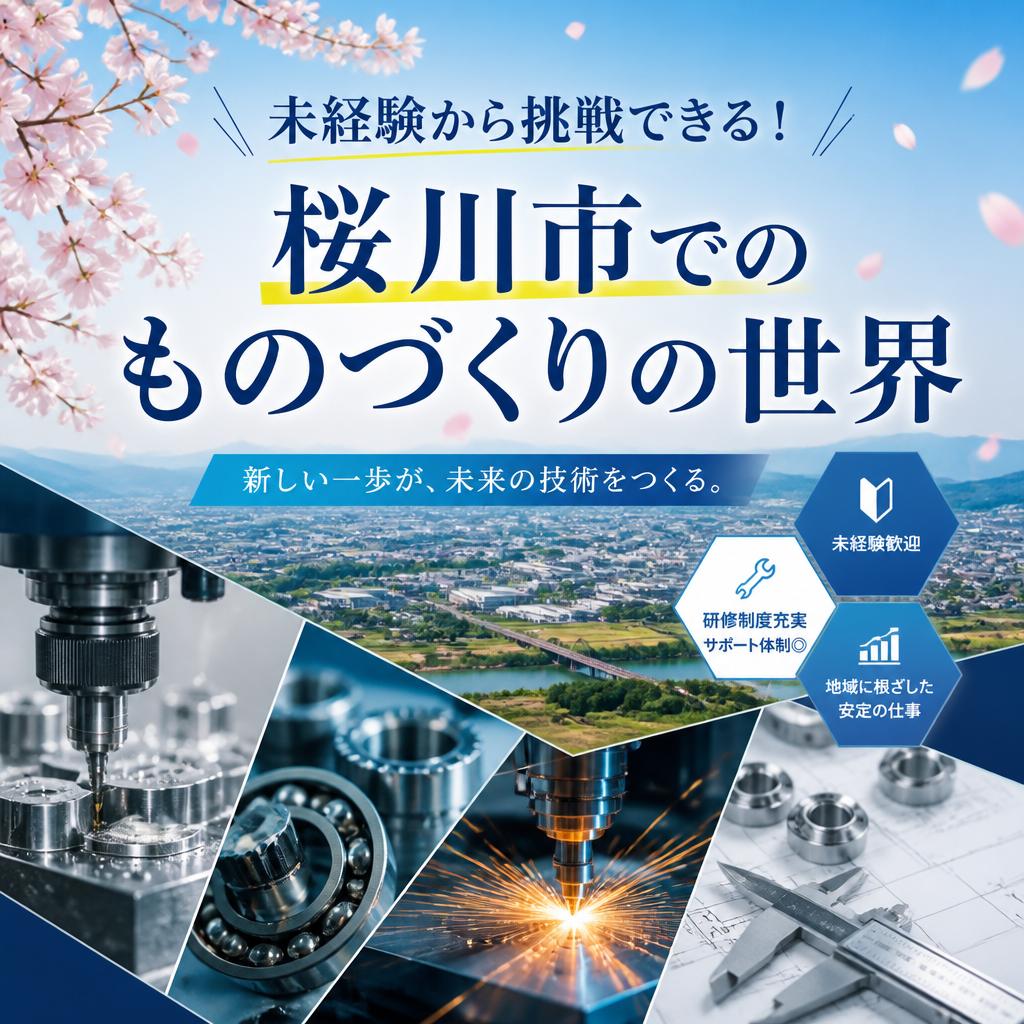未経験から挑戦できる！桜川市でのものづくりの世界