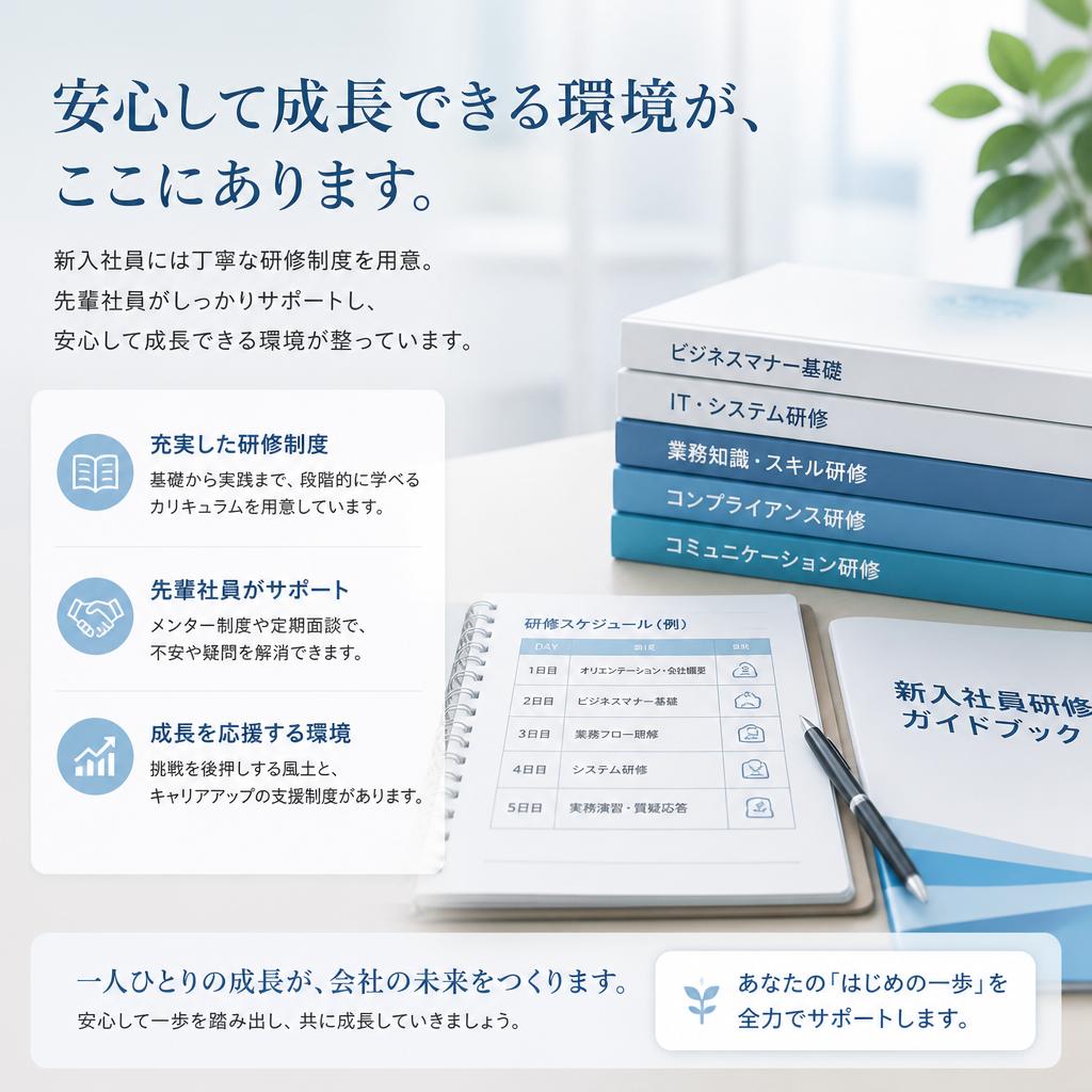実績ある教育制度