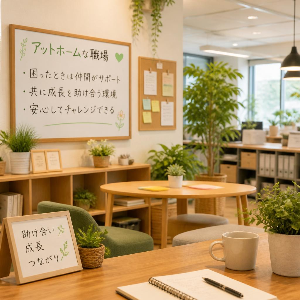 アットホームな職場環境と仲間との絆