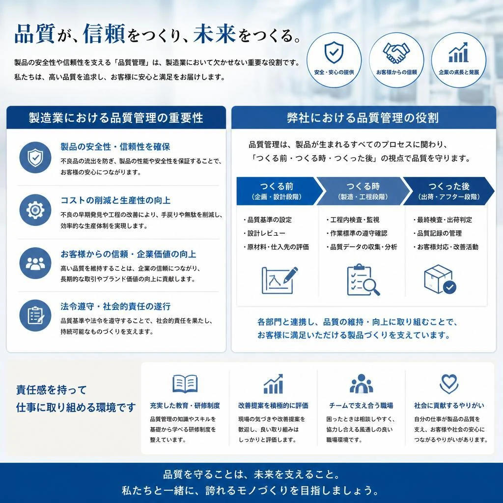 品質管理の重要性とその役割