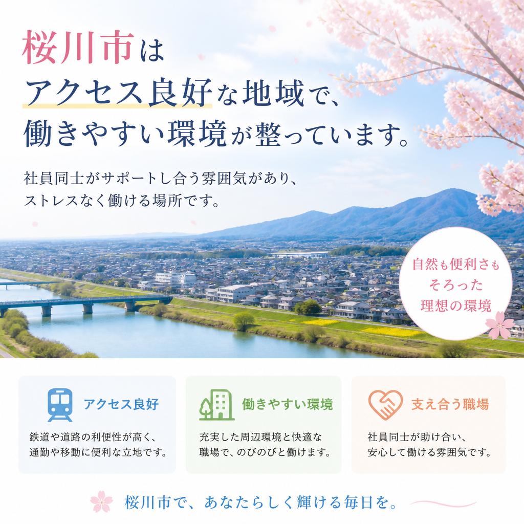 2. 桜川市の魅力と職場環境