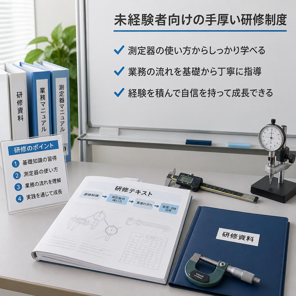 充実した研修制度が魅力