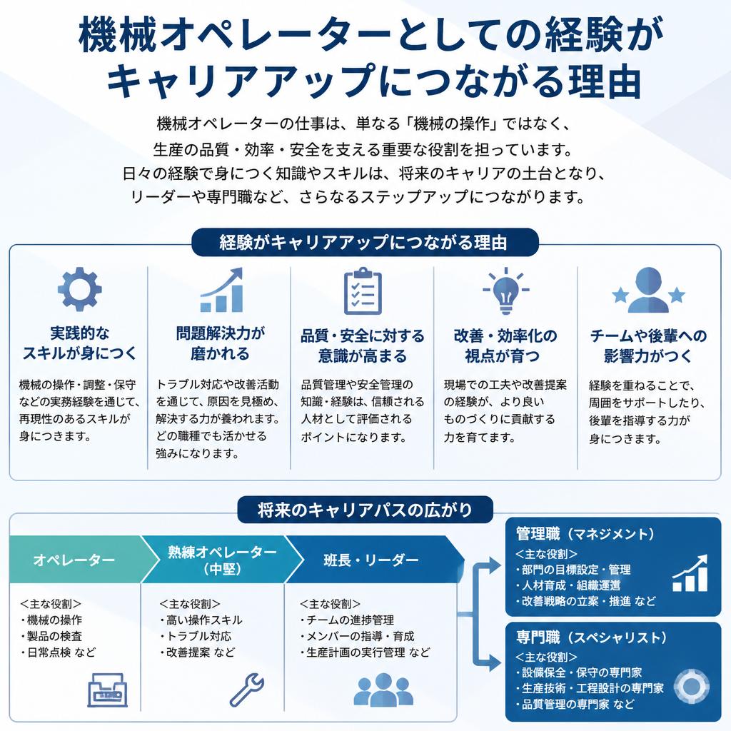 キャリアアップの道筋