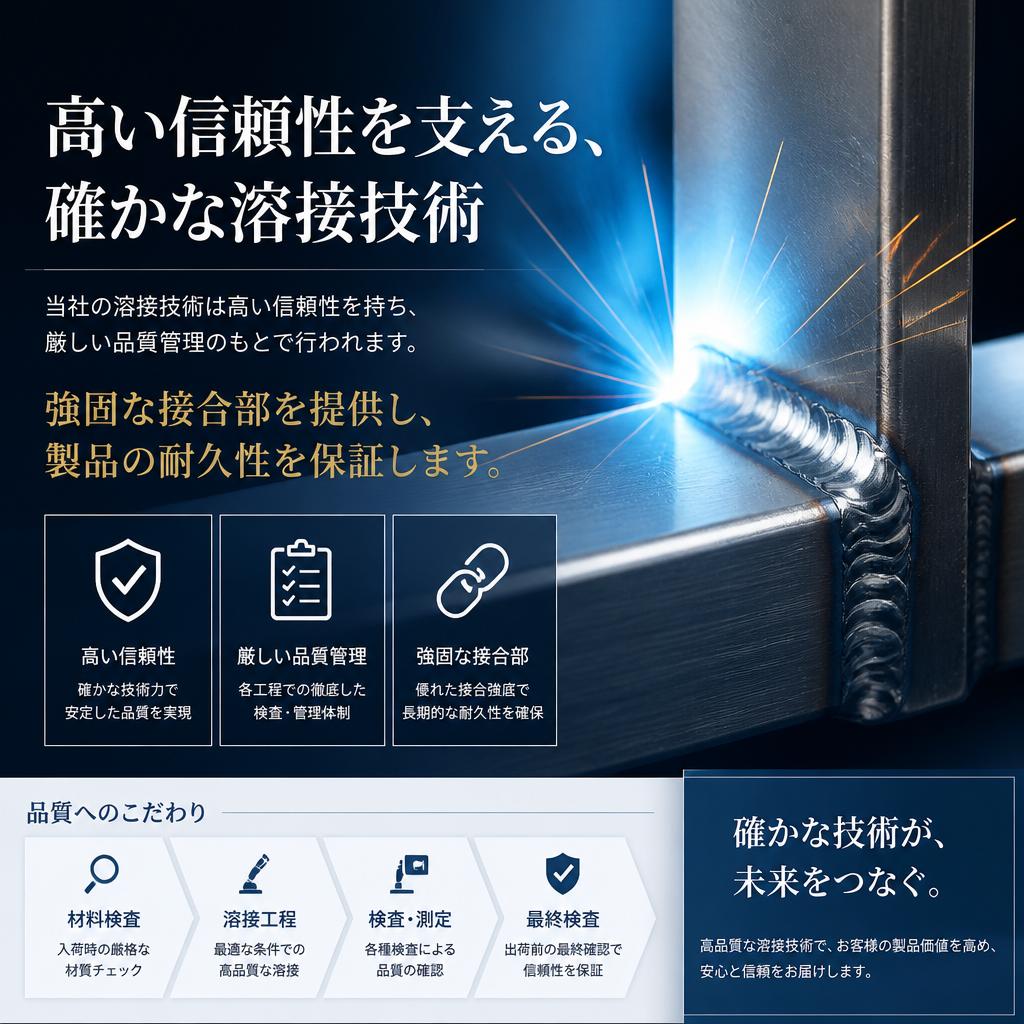 溶接技術の信頼性