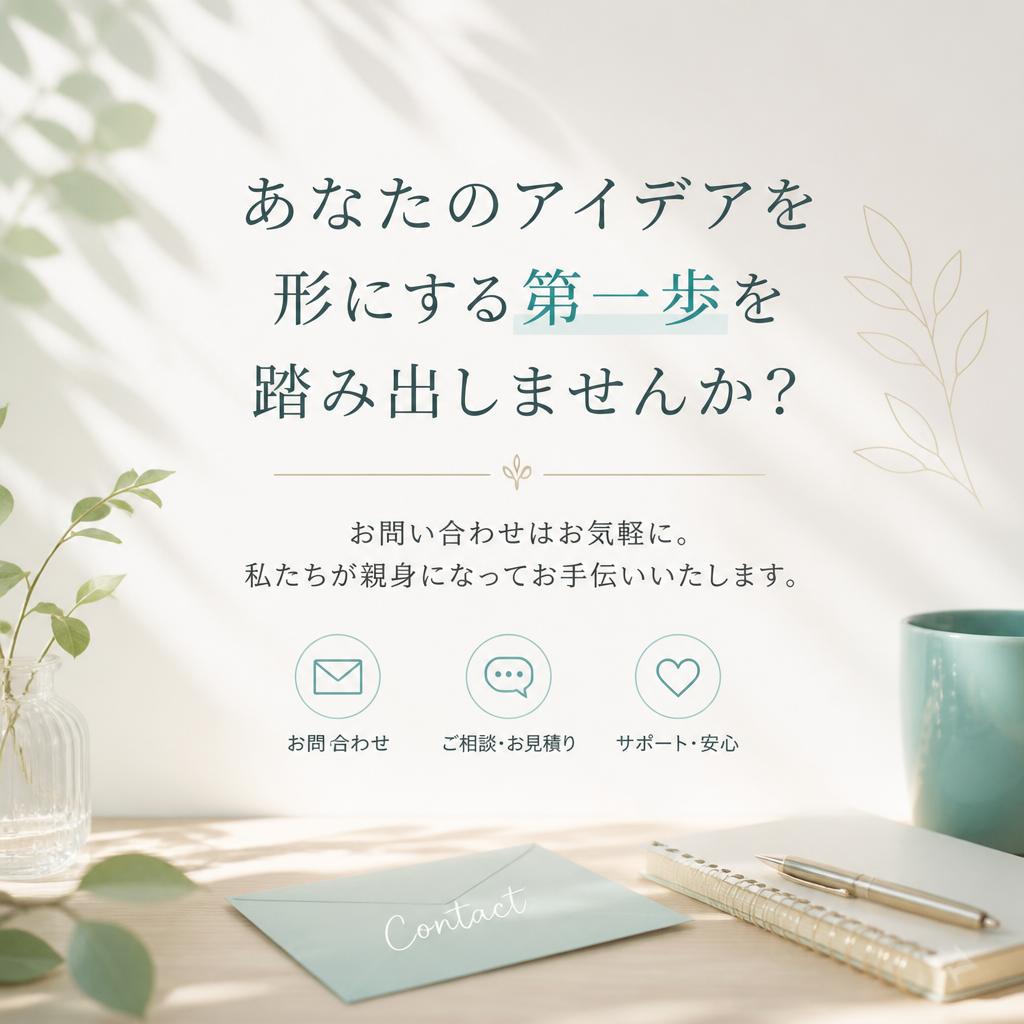 今すぐお問い合わせを！