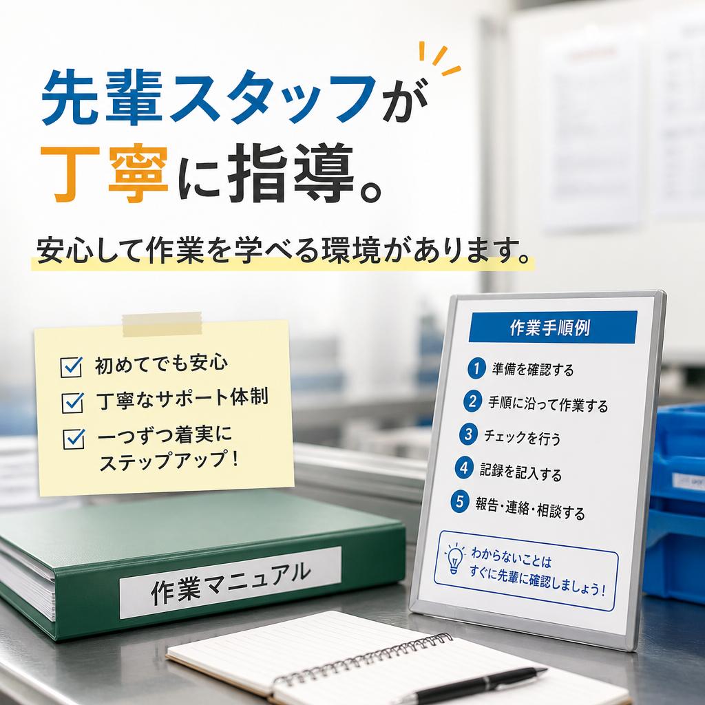 安心のサポート体制