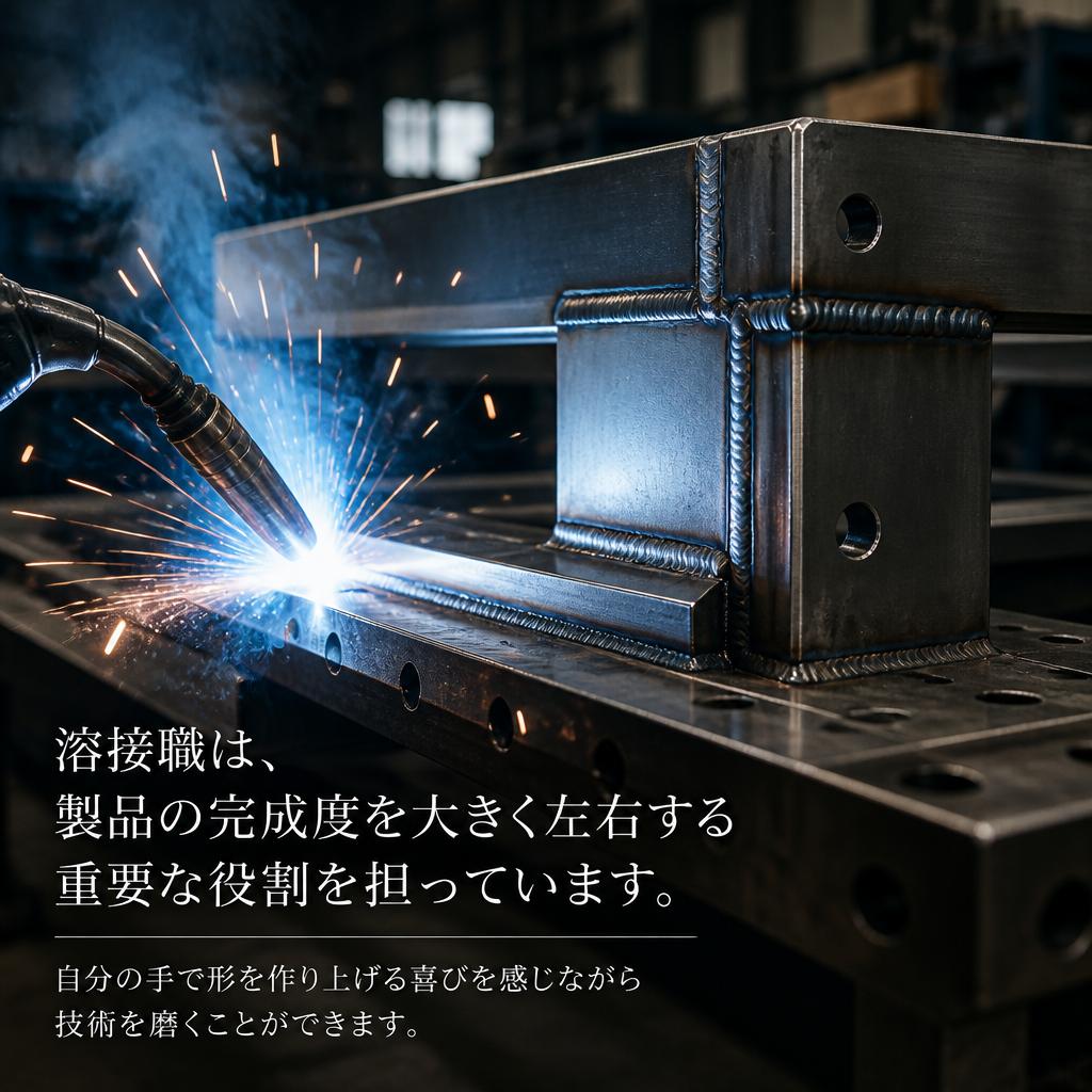魅力的な溶接職について