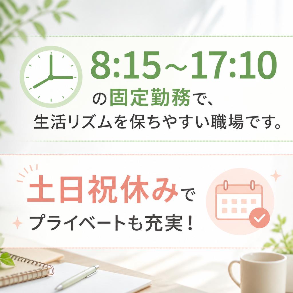 働きやすい環境