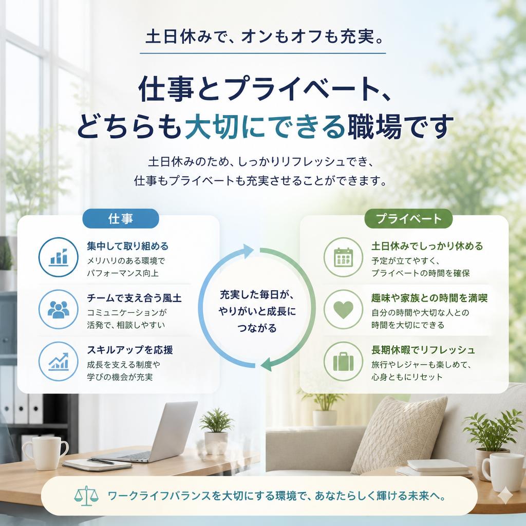 働きやすい職場環境