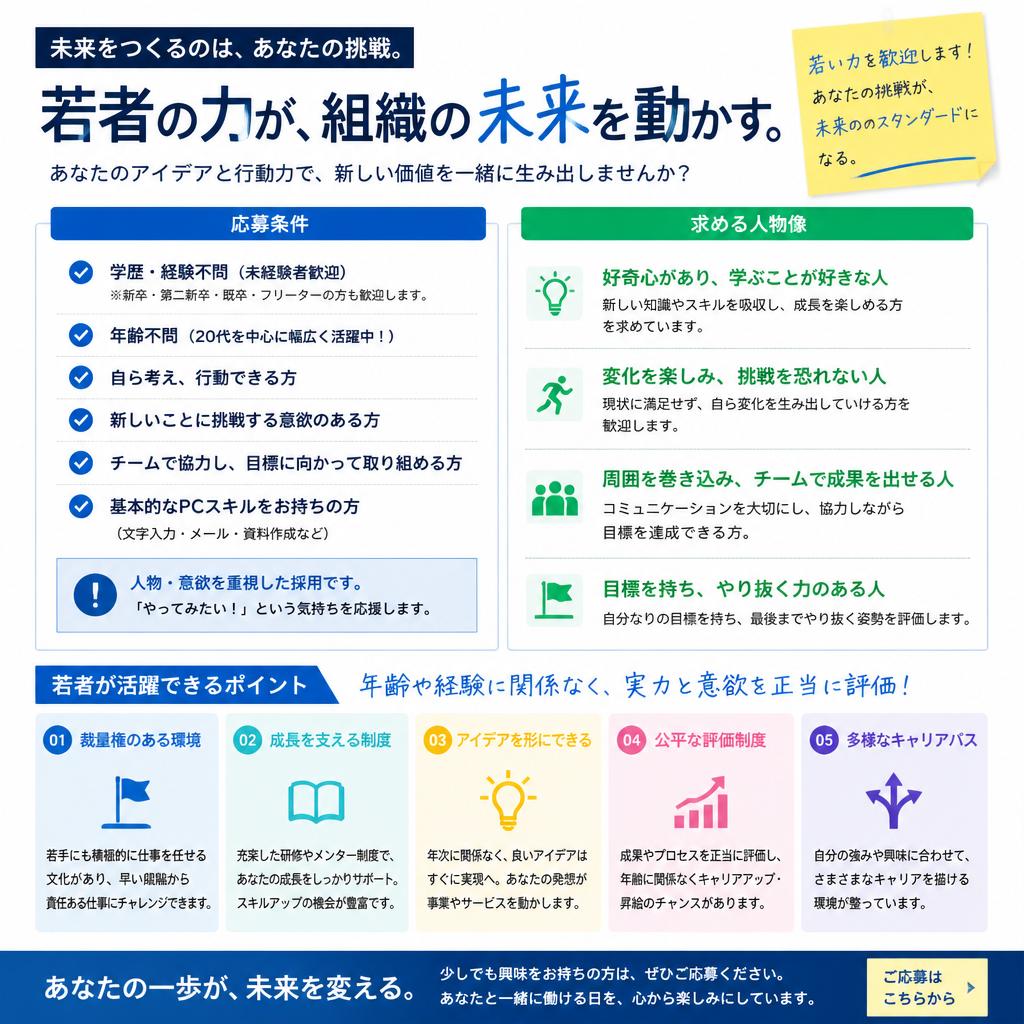 求める人材像について